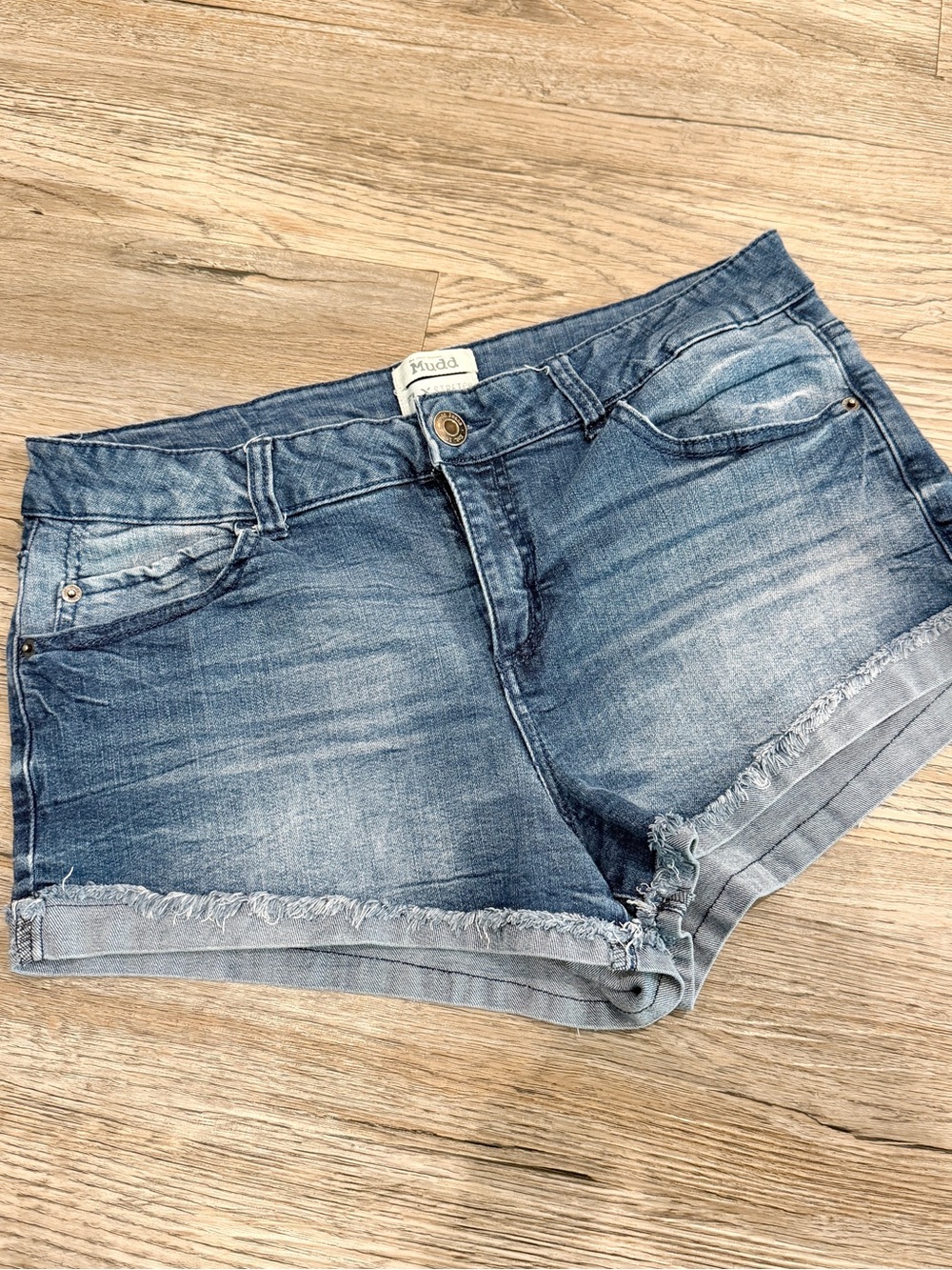 Mudd FLX Stretch Denim Jean Shorts Juniors 15